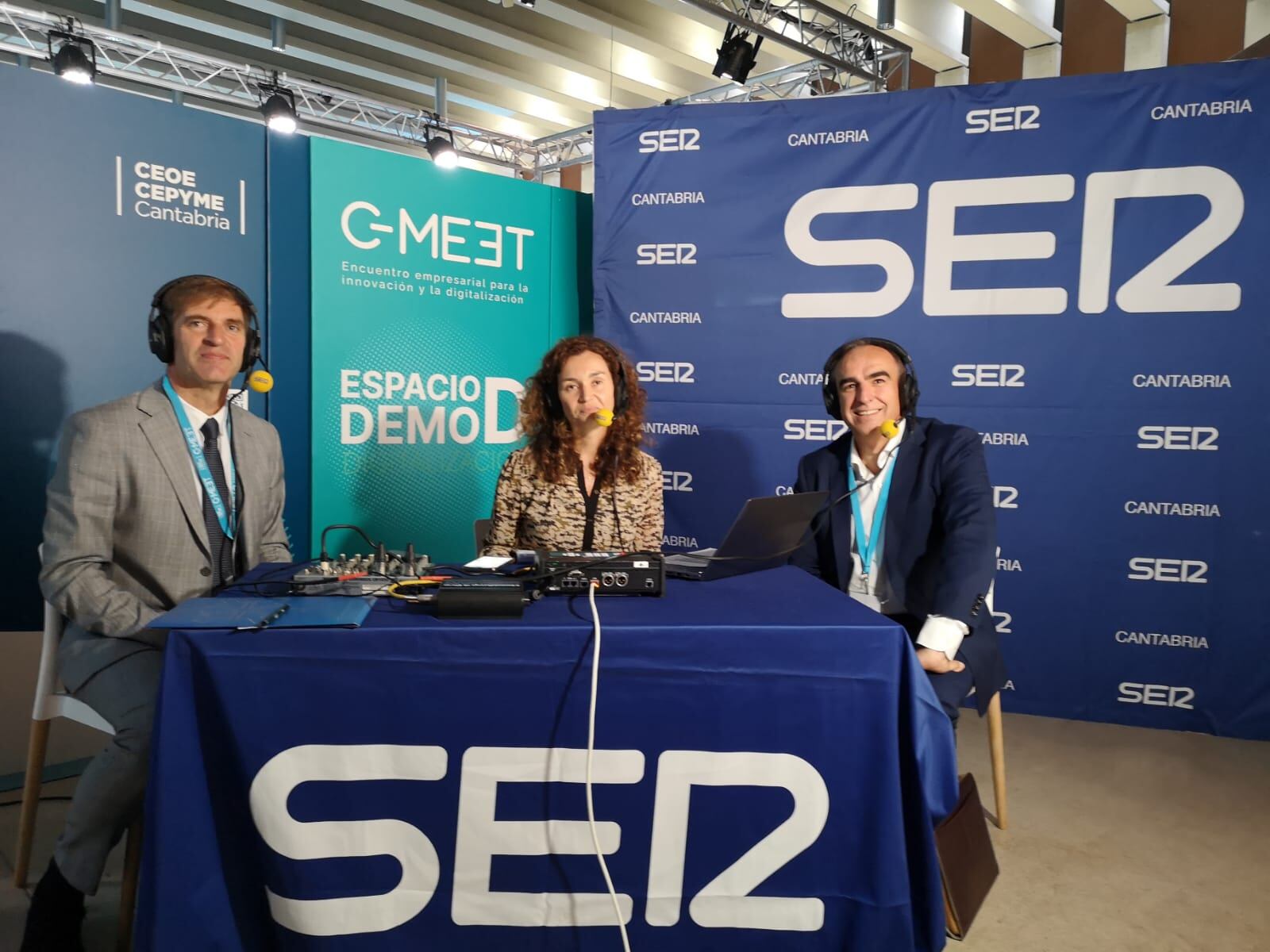 Enrique Conde y Javier Puente en Hoy por Hoy Cantabria.