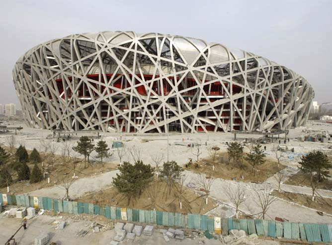 Estadio Nacional de Pekín o &quot;Nido de Pájaros&quot; como es conocido