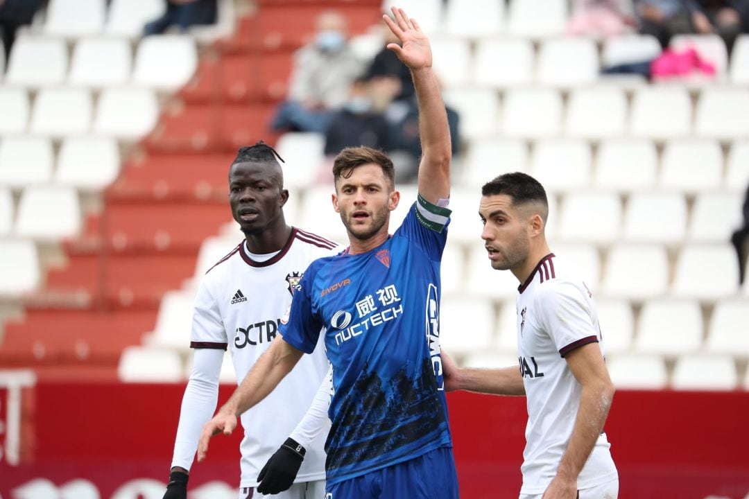 Iván durante el partido.