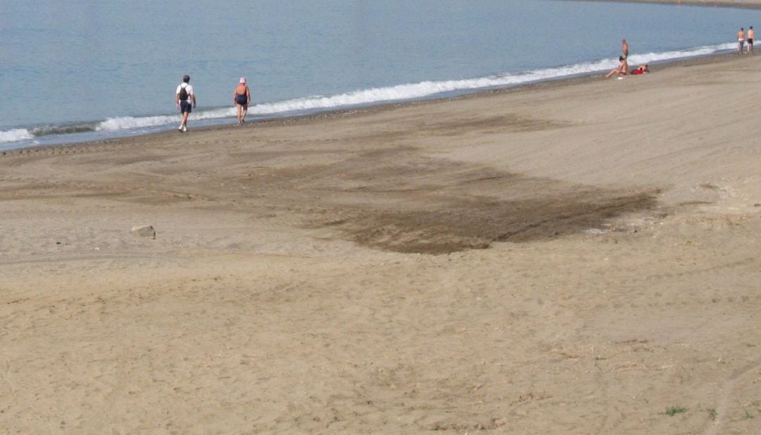 Imagen de la playa de La Malagueta.