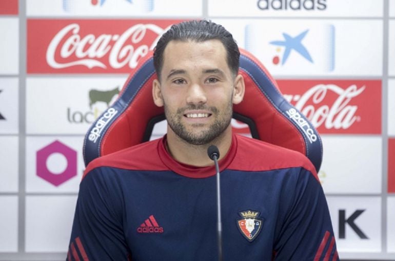 Quique González, durante una rueda de prensa