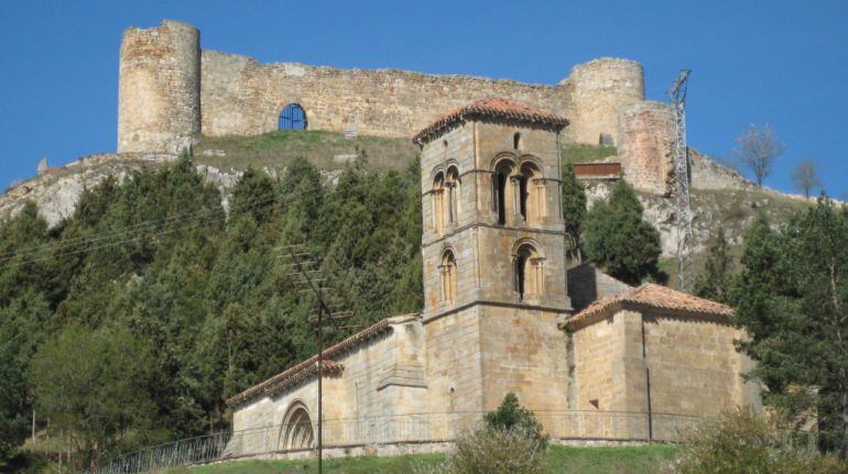 Imagen de la zona más histórica de Aguilar de Campoo (Palencia)