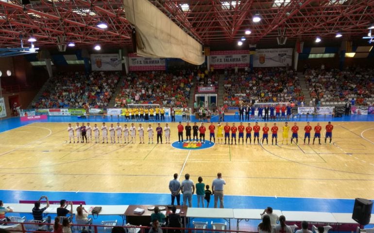 Selección Española de Fútbol Sala en Talavera