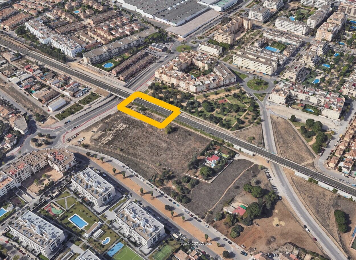 Ubicación de la nueva estación de Renfe en la zona norte de Jerez