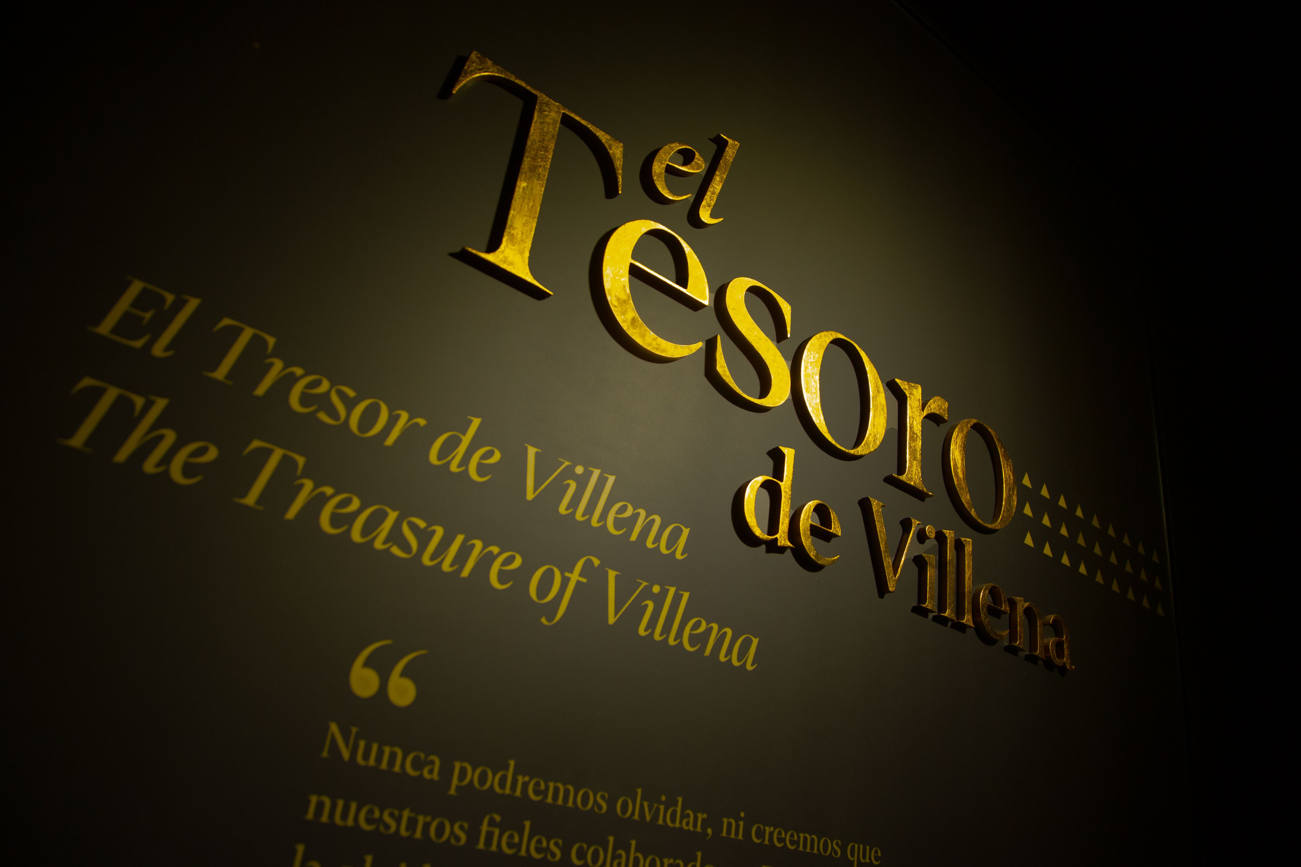 Cartel de la sala del tesoro