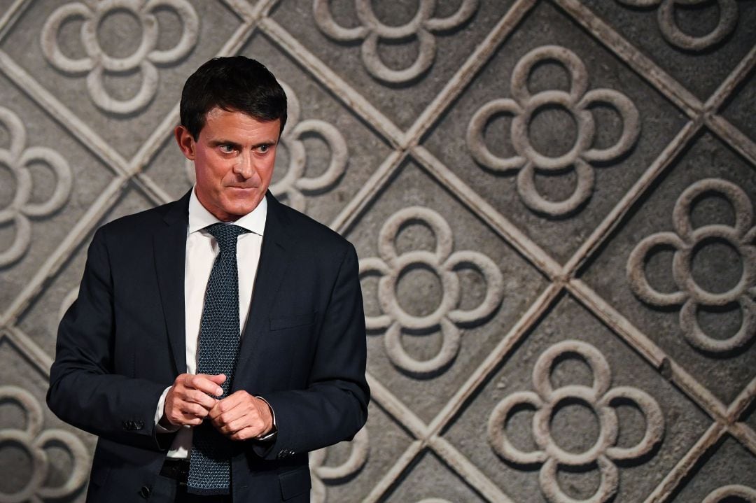 Manuel Valls, durante un acto