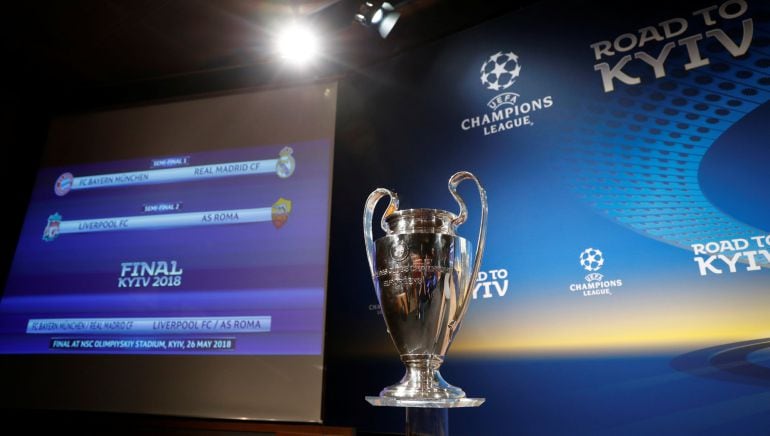 Bayern - Real Madrid y Liverpool - Roma, las semifinales de la Champions League.