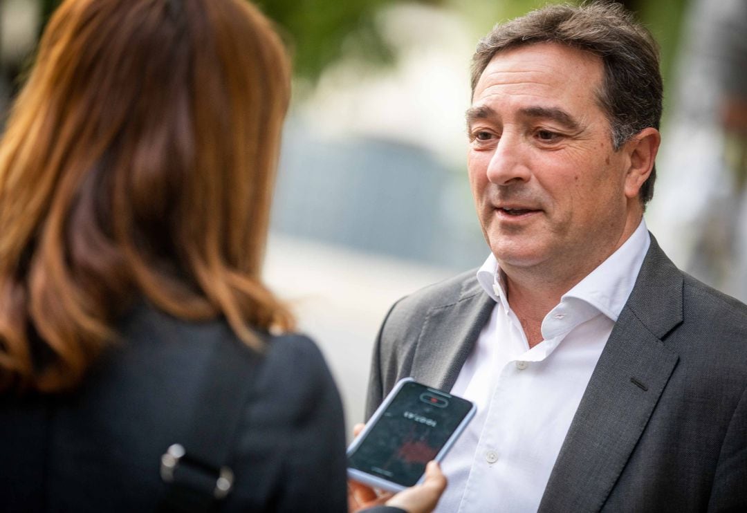 Salvador Gomar, presidente de la Federación de Fútbol de la Comunitat Valenciana.