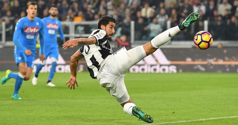 El jugador de la Juventus Sami Khedira.