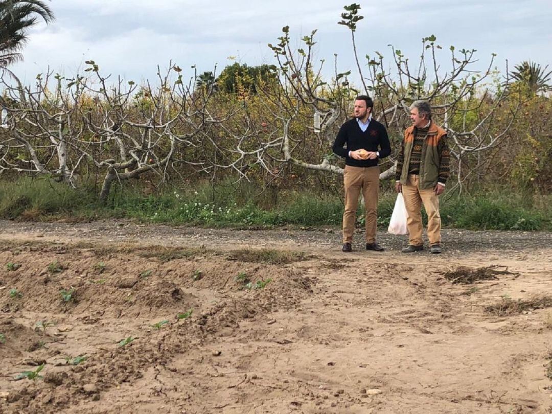 Pablo Ruz en el campo