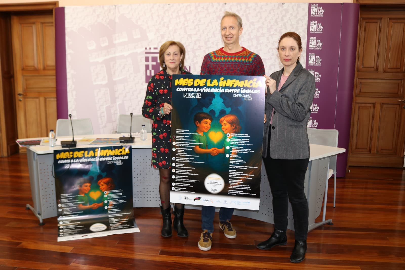 Presentación de las actividades del Mes de la Infancia en Palencia