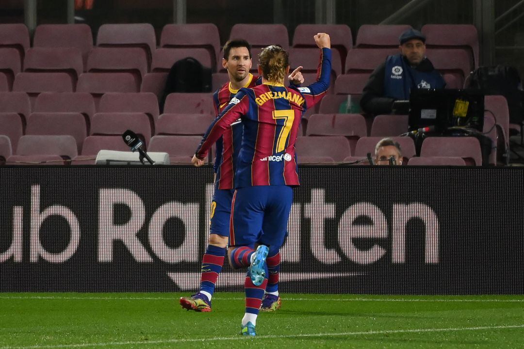 Lionel Messi y Griezmann