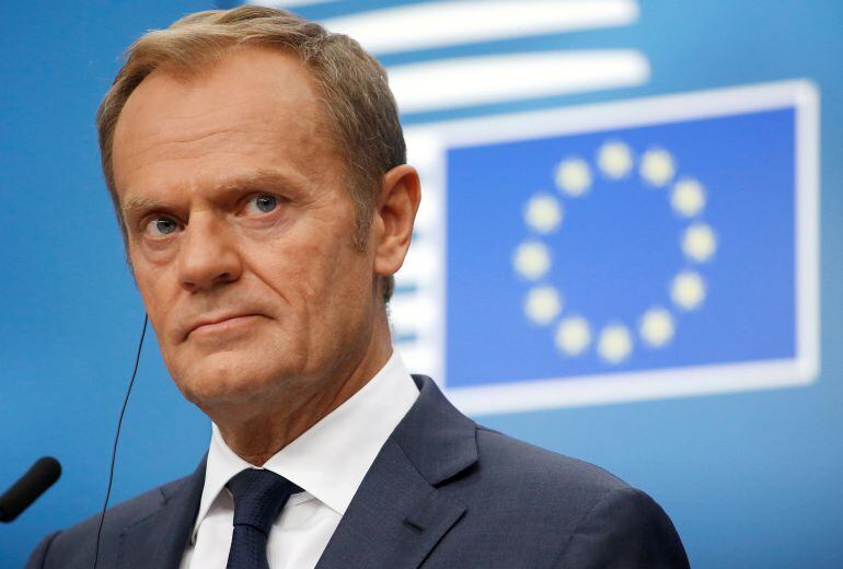 El presidente del Consejo Europeo, Donald Tusk.