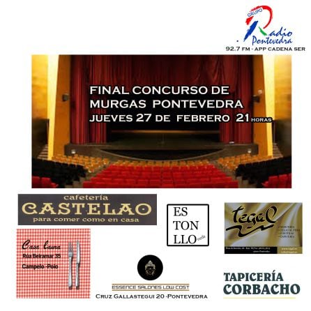 Concurso de Murgas 2020 en Radio Pontevedra