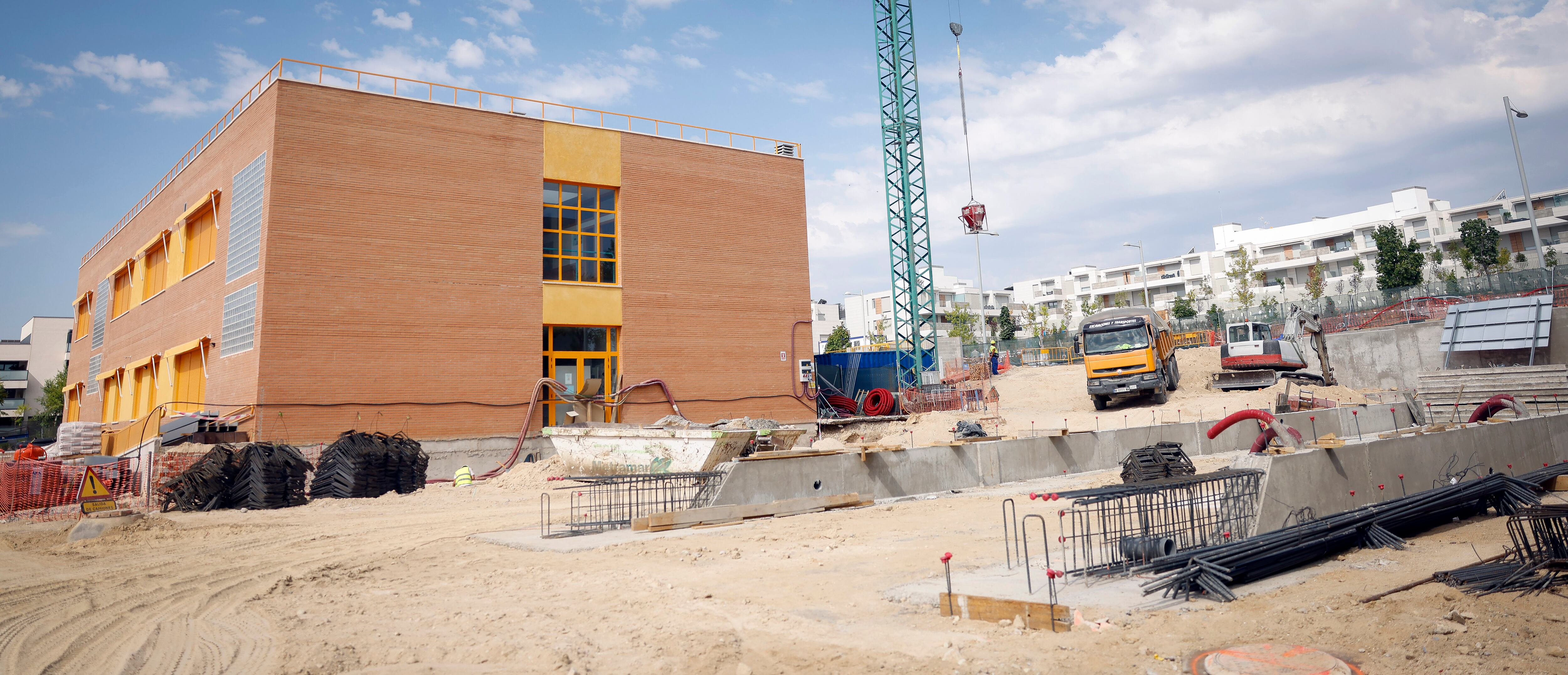 Obras de ampliación del CEIP Tempranales de San Sebastián de los Reyes