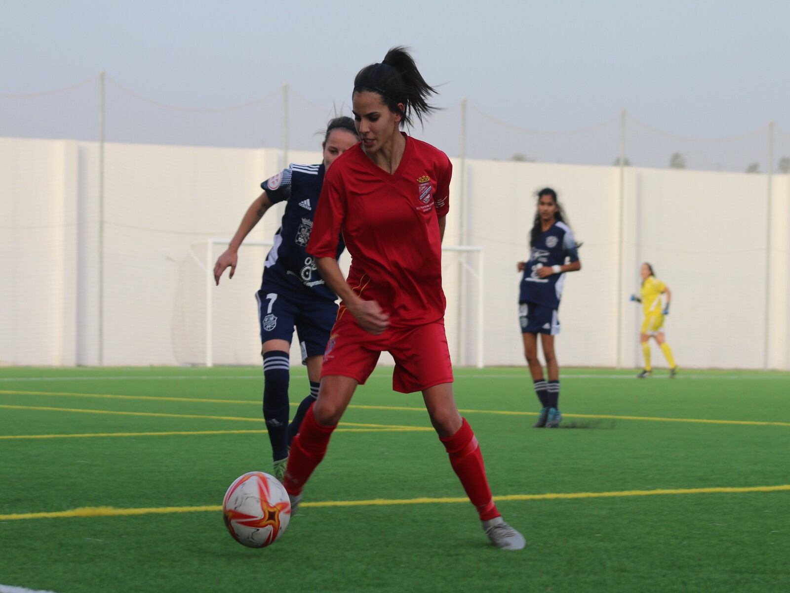 Imagen de archivo de un partido disputado en Puerto del Carmen.