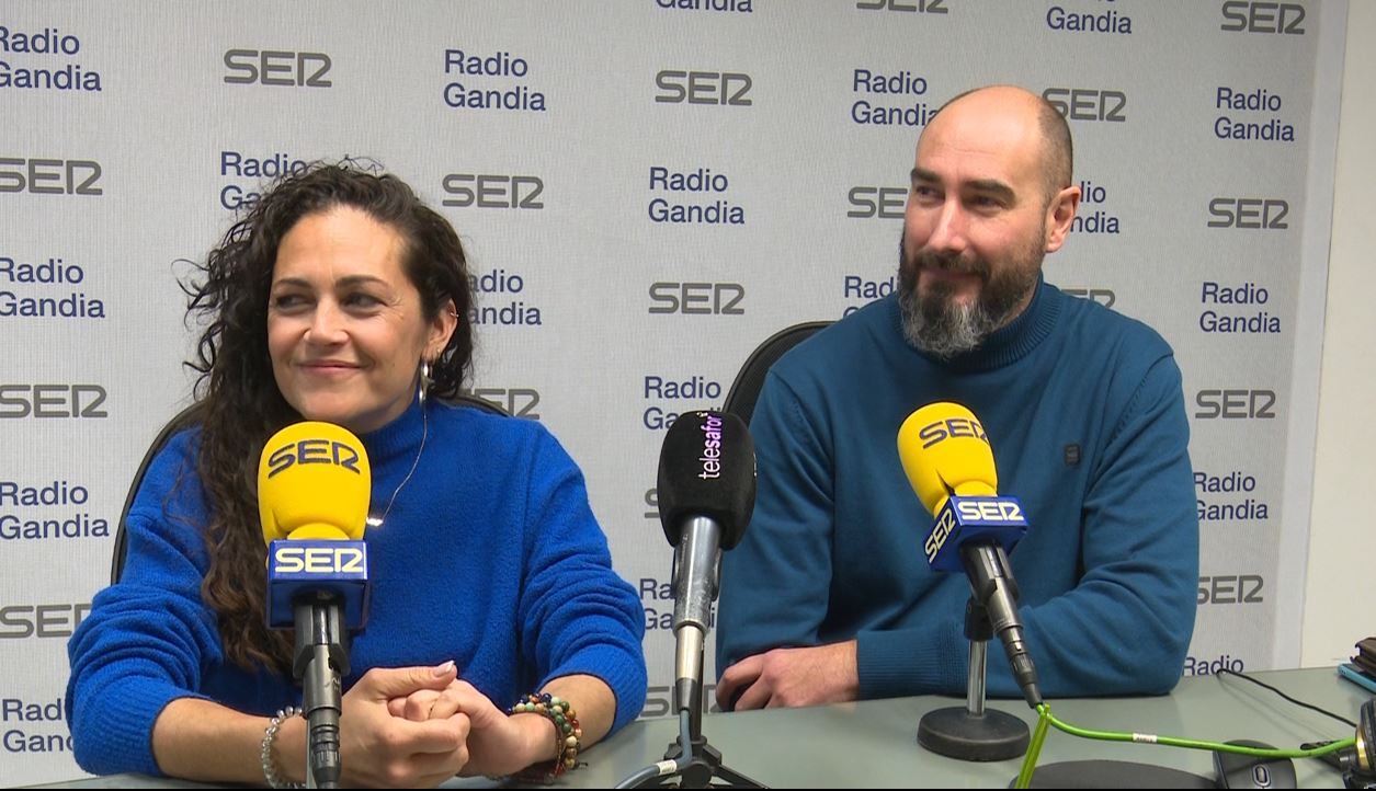 Pau Plana y Alberto Bou, pregoners de las fallas de Gandia 2024.