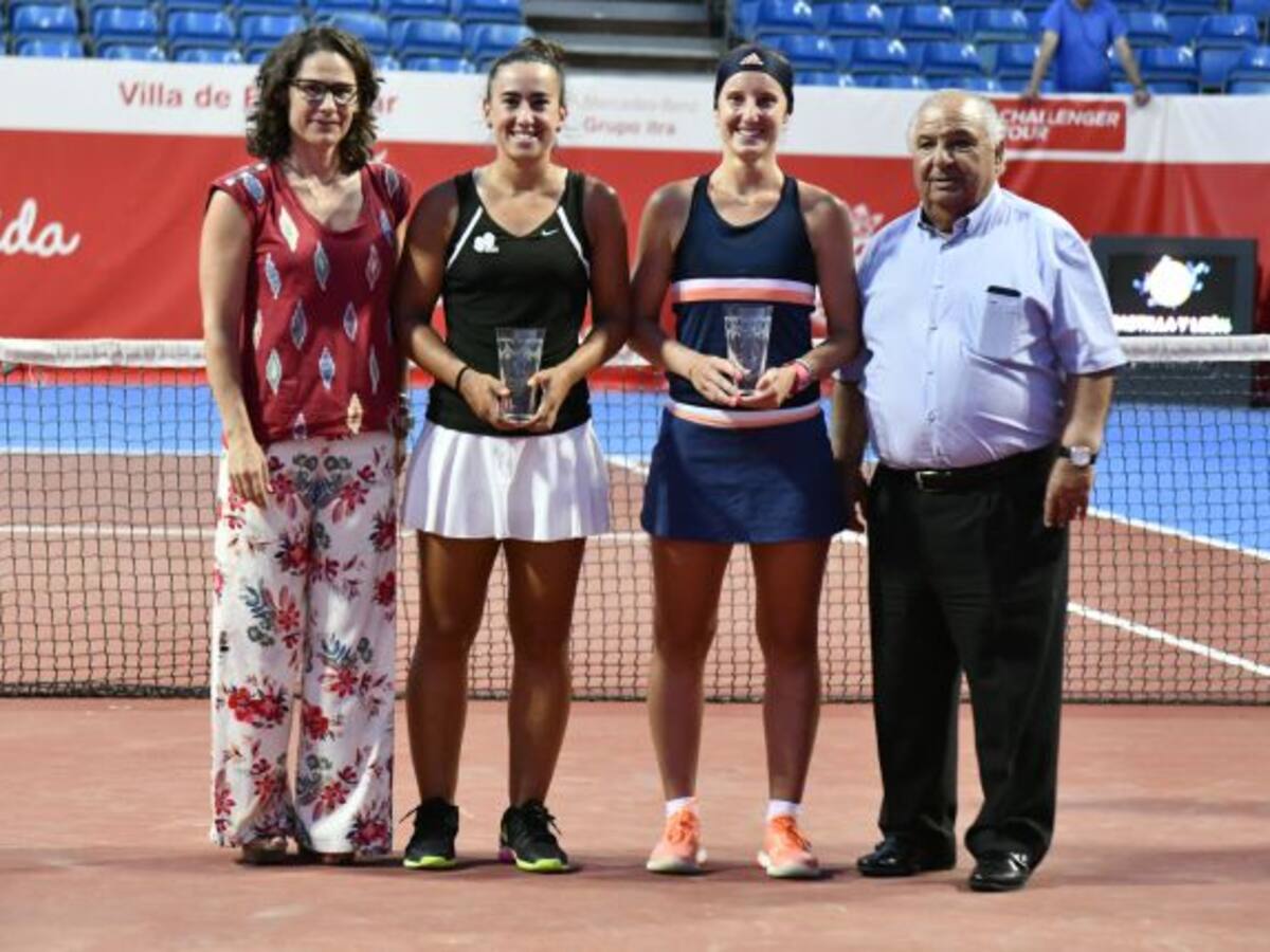 Triunfo español en la final del dobles femenino del Open de El Espinar