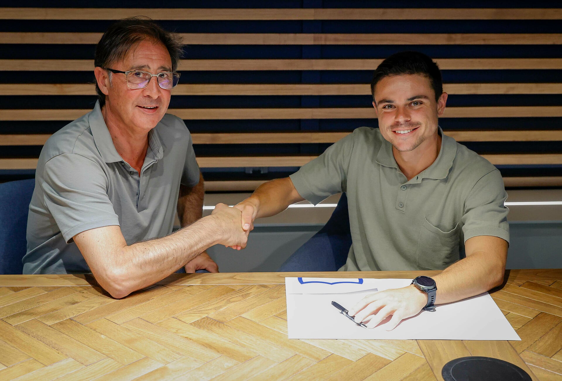 Luca Sangalli con Loren Juarros