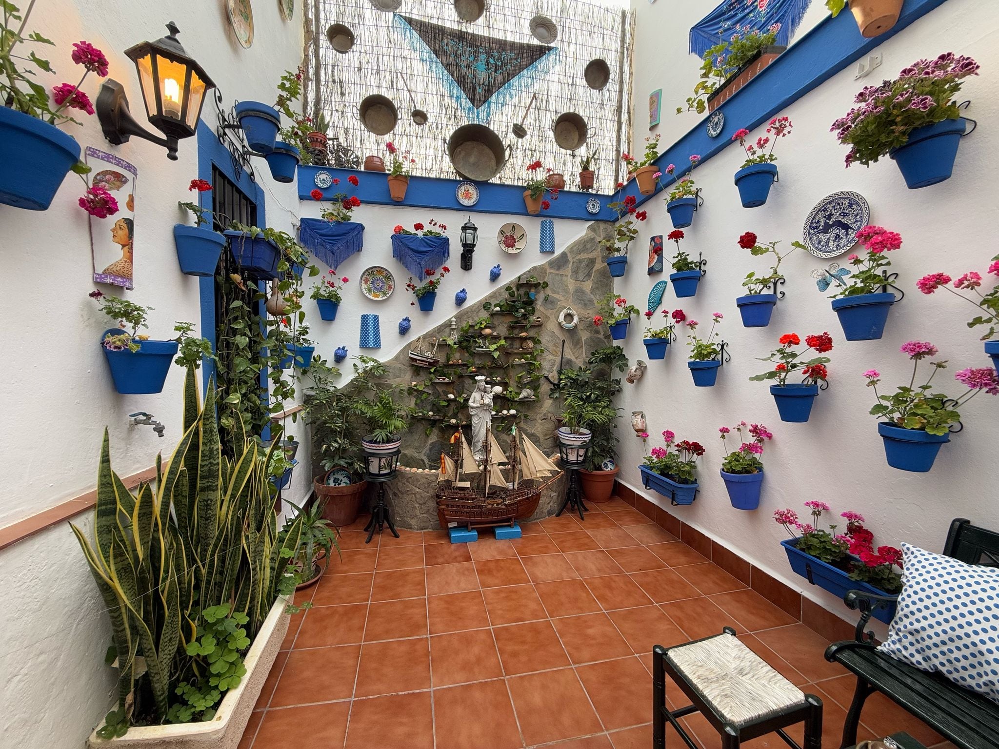 Un recorrido por un espacio muy cuidado y cercano al centro de Málaga