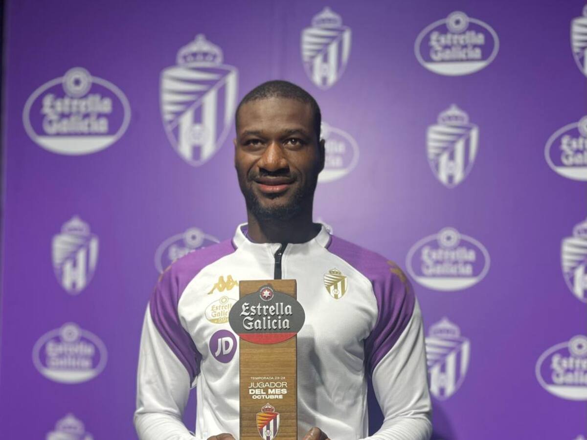 Sylla, el mejor de octubre en el Real Valladolid