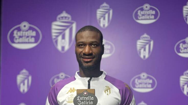 Sylla, el mejor de octubre en el Real Valladolid
