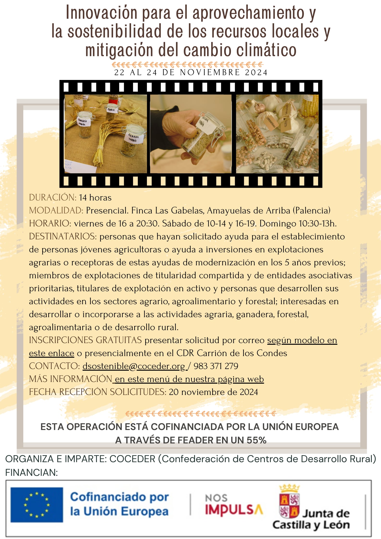 Cartel del curso