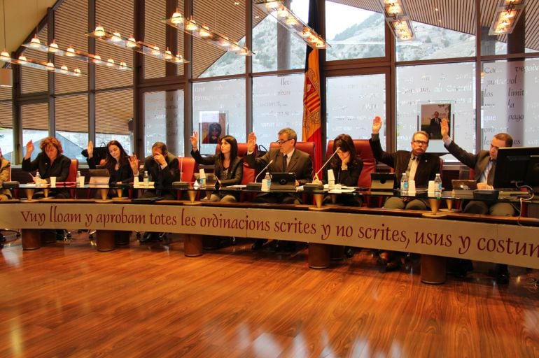 Sessió de comú de Canillo