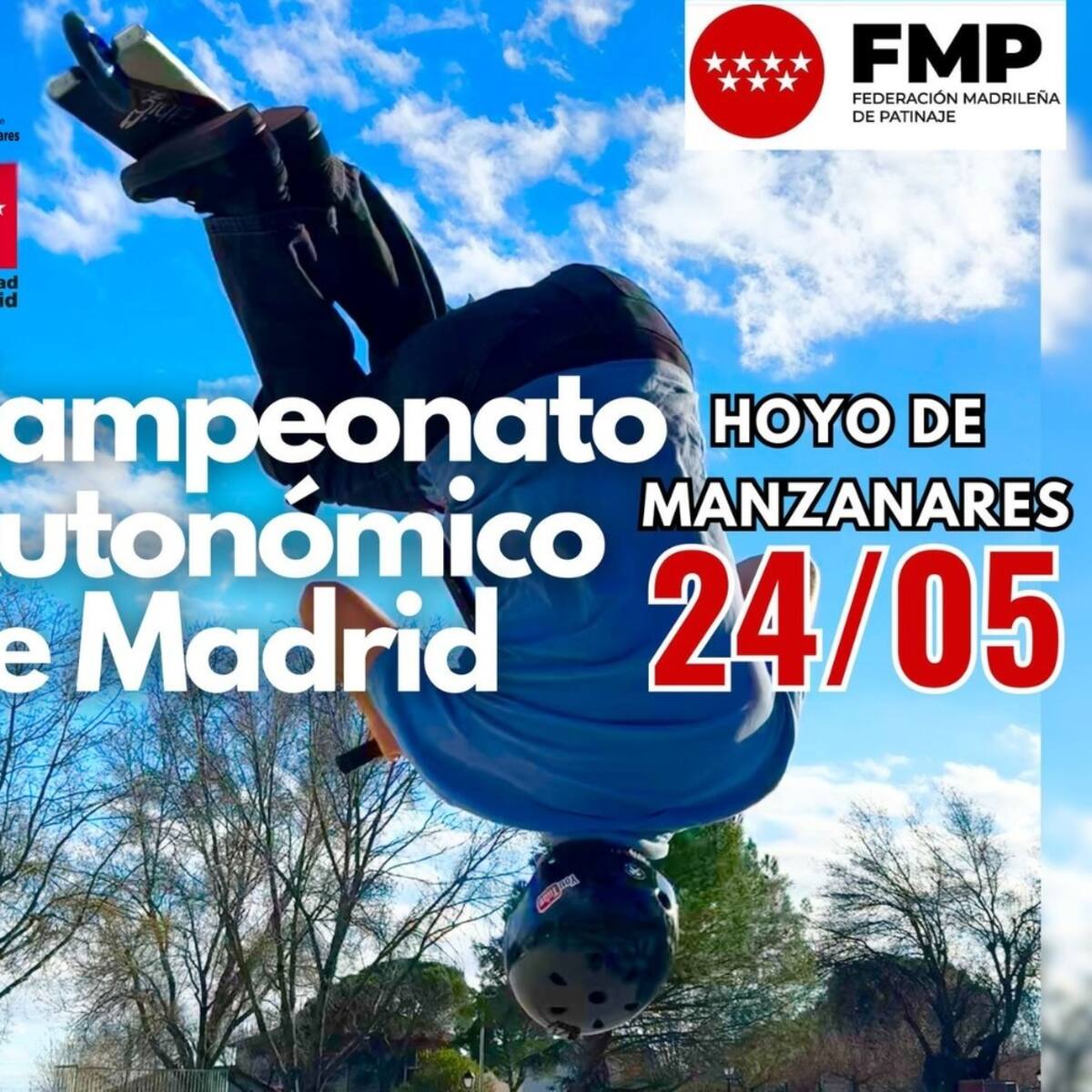 El I Campeonato de Madrid de Scooter (o patinete) se disputa en Hoyo de Manzanares