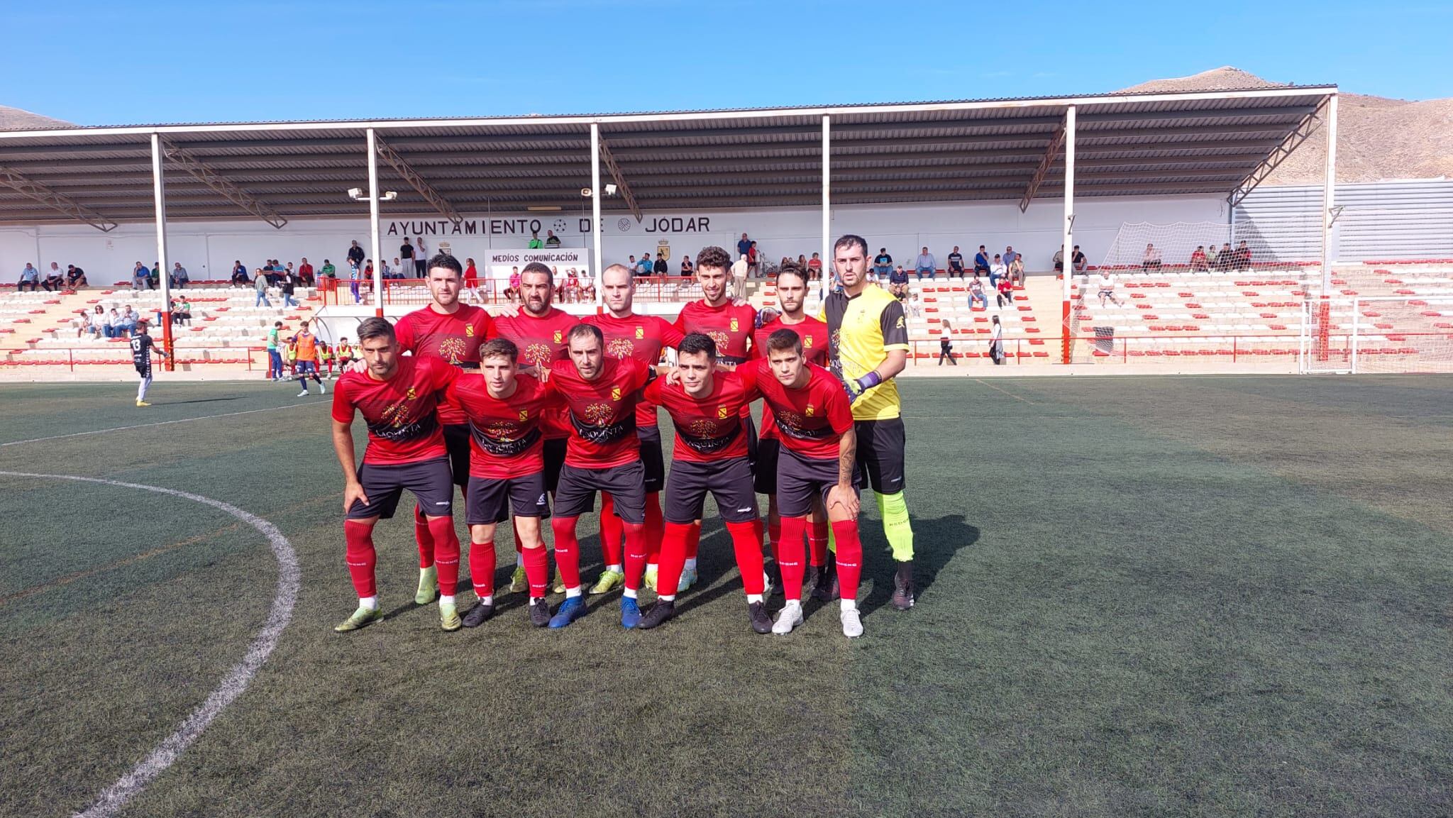 Once inicial del Jódar C.F. ante el Iliturgi