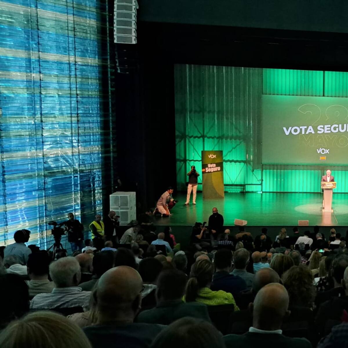 Santiago Abascal: "El que no apoye el Plan Hidrológico Nacional no tiene cabida en Vox"