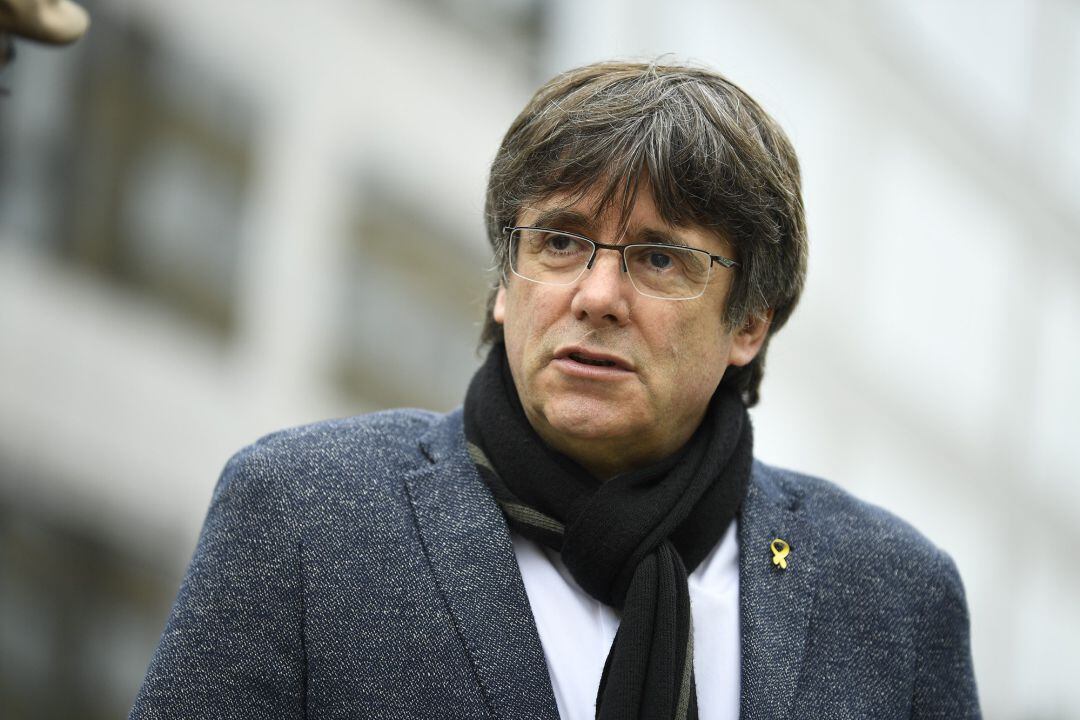 El expresidente de la Generalitat Carles Puigdemont 
 