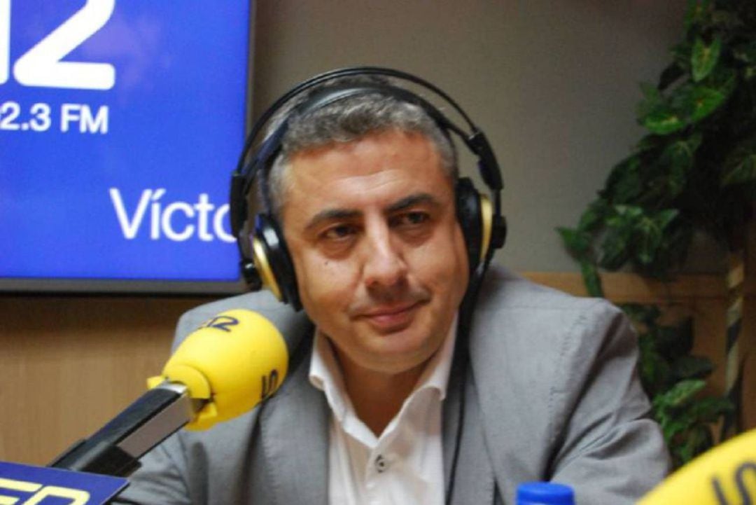 José Antonio Luelmo, portavoz de Ciudadanos en Móstoles en los estudios de Ser Madrid Oeste (foto de archivo)