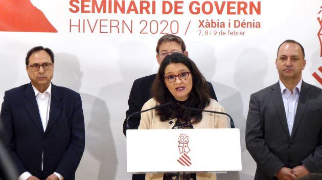 Miembros del Consell del Botànic en el Seminari d'Hivern en Dénia