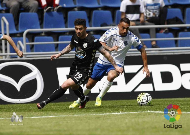 Suso Santana fue el autor del gol del CD Tenerife