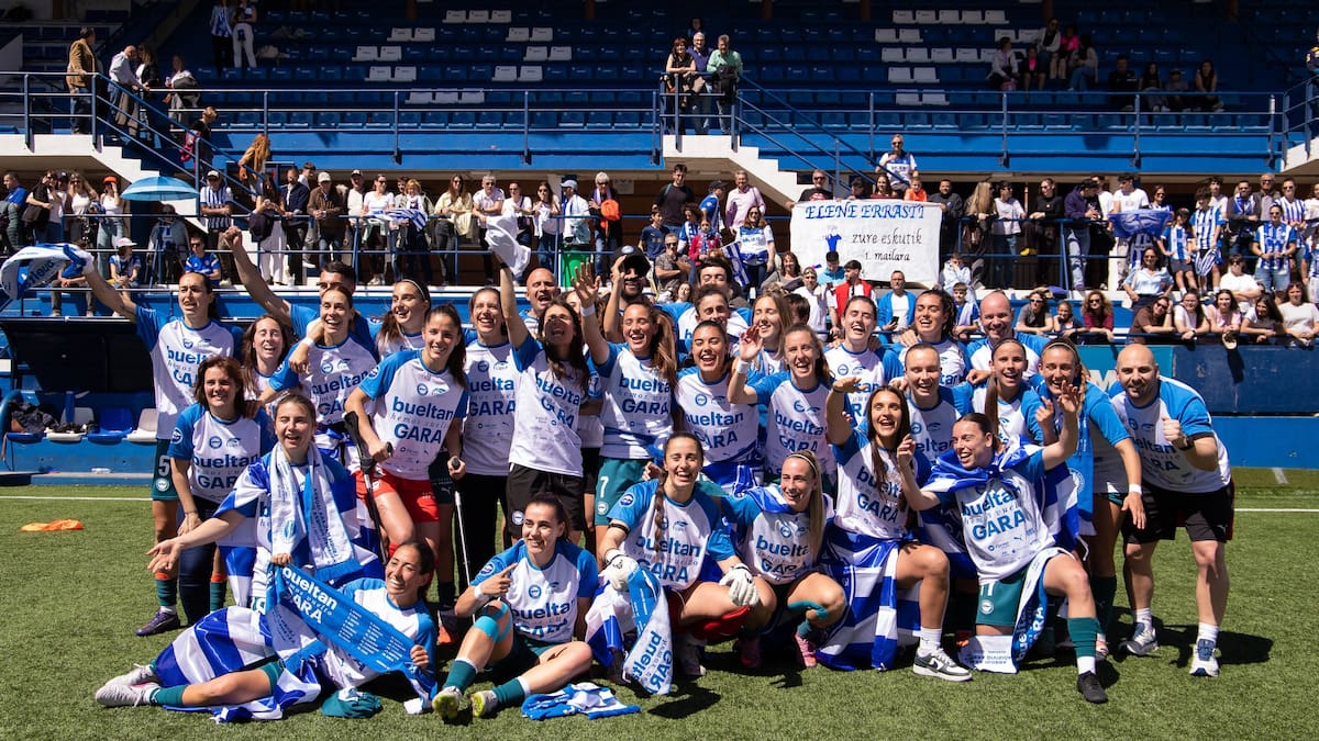 Histórico ascenso de las Gloriosas a la Liga F (0-4)