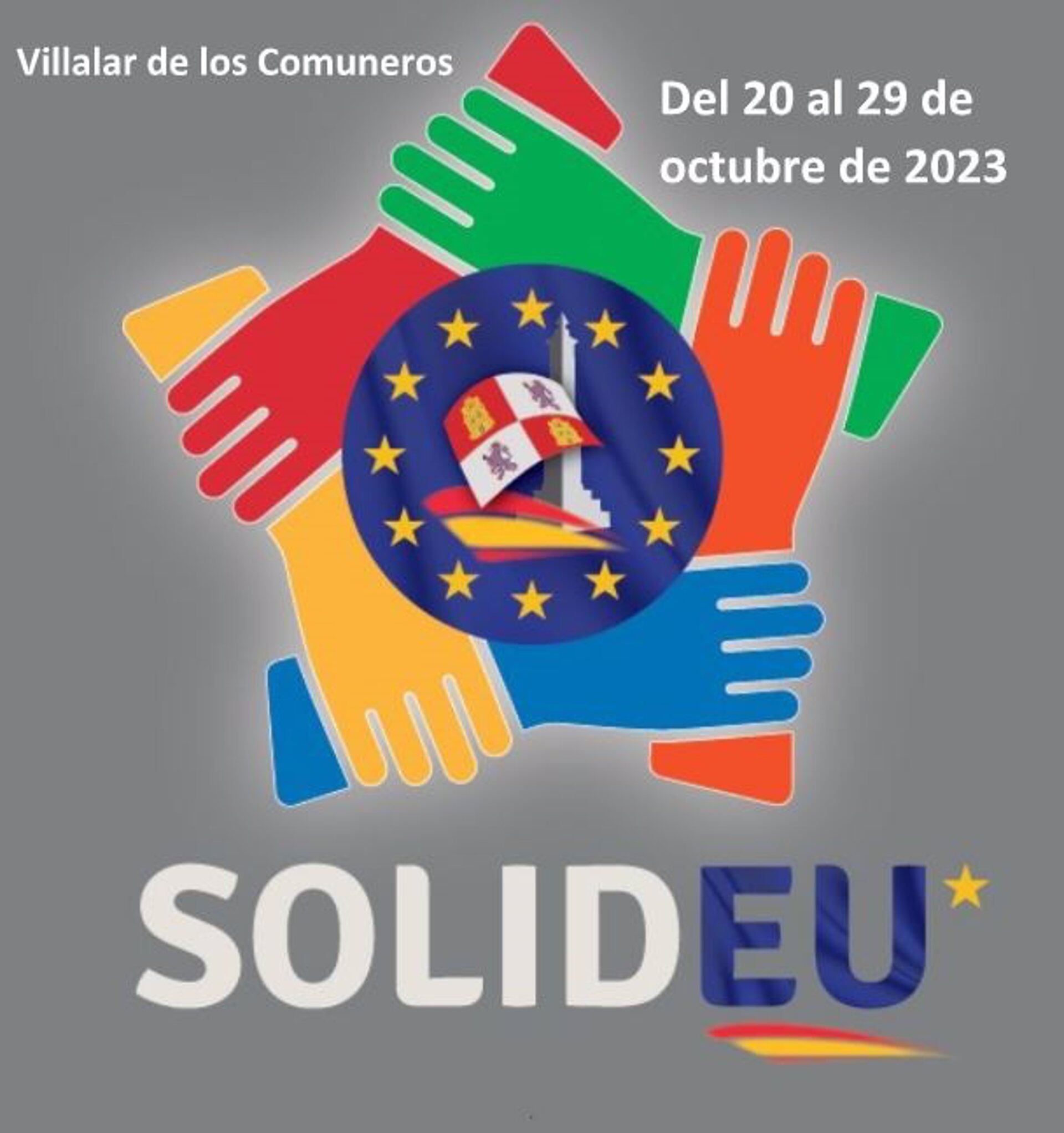 19/10/2023 Cartel del encuentro SolidEU que se celebrará en Villalar.POLITICA 
AYUNTAMIENTO DE VILLALAR DE LOS COMUNEROS
