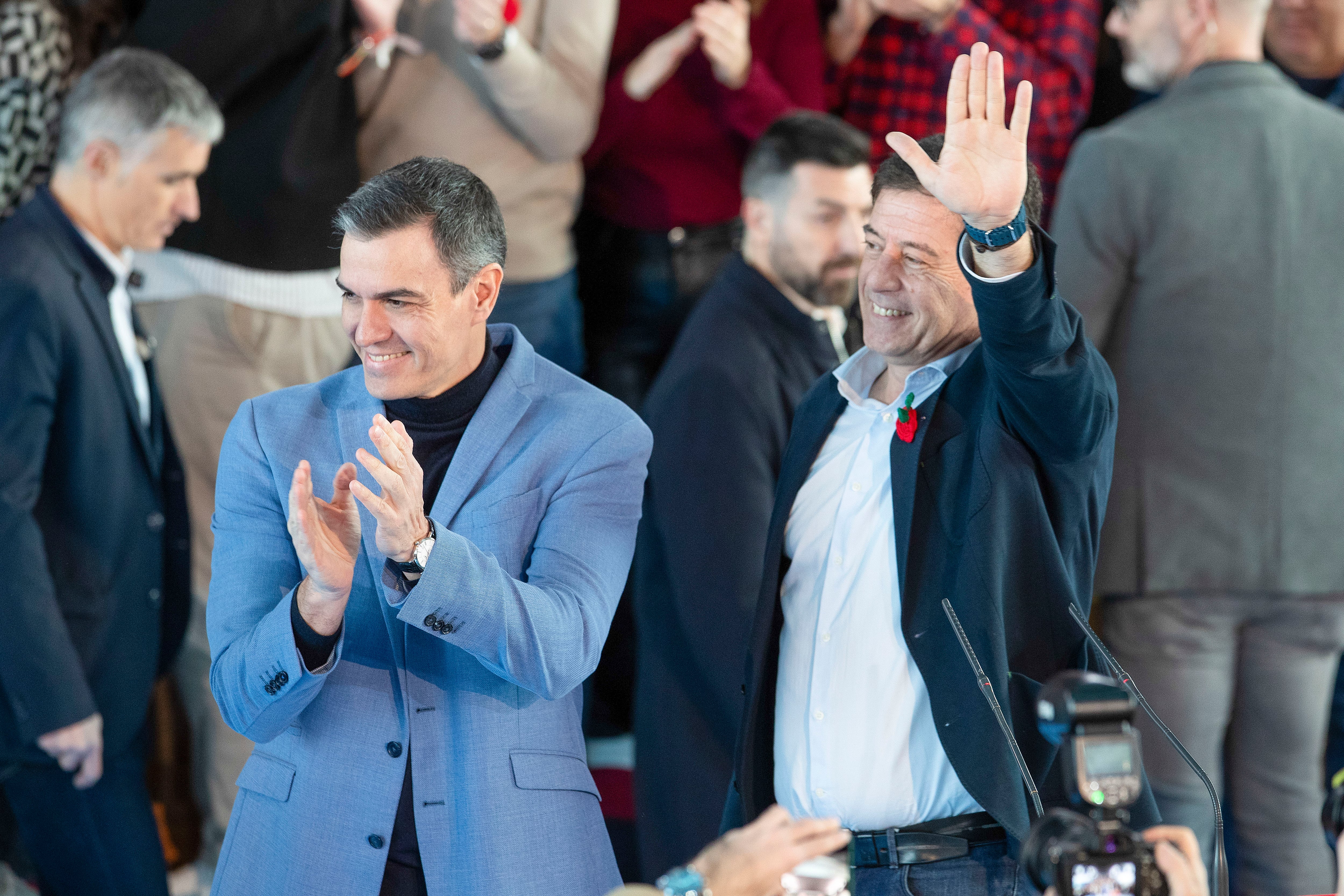 El secretario general del PSOE y presidente del Gobierno Pedro Sánchez