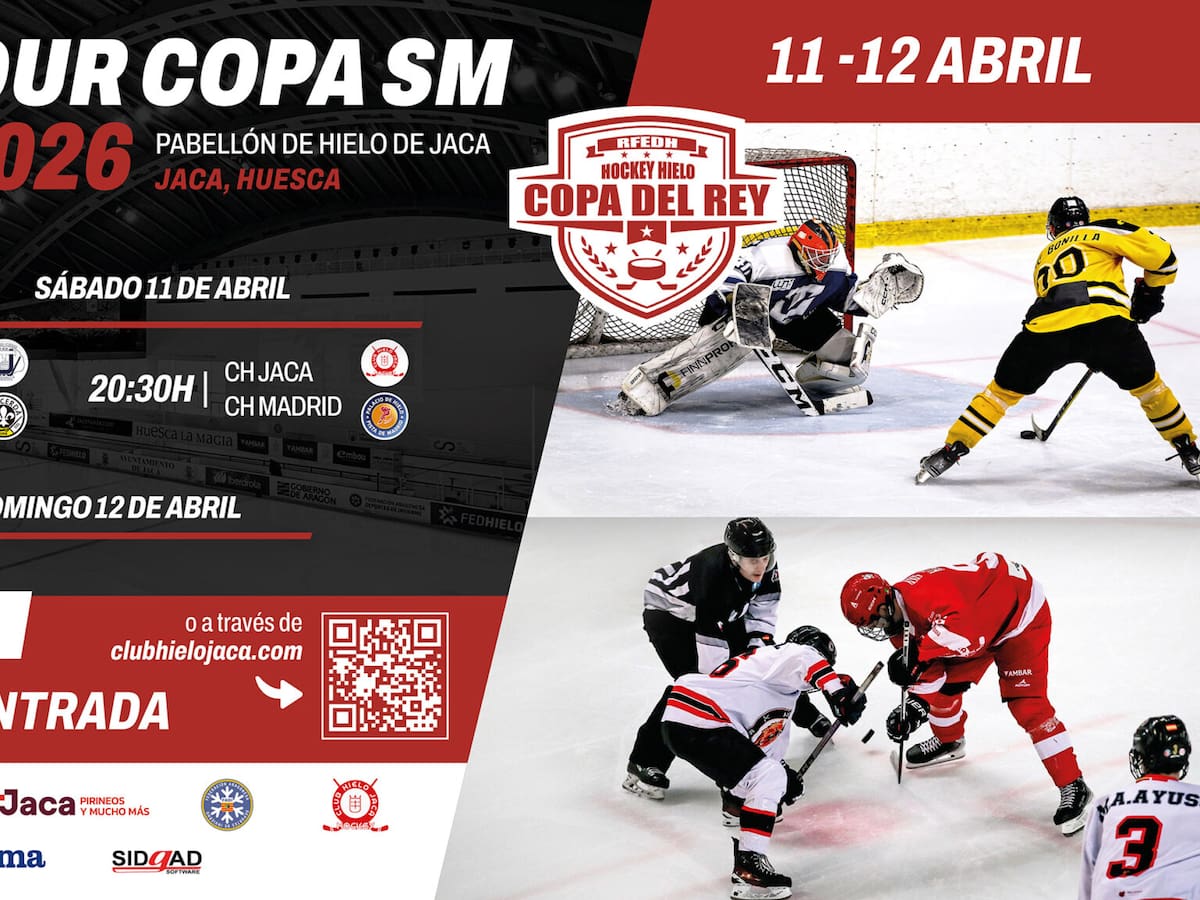 El CH Jaca lucha por el doblete en la Final Four de la Copa del Rey