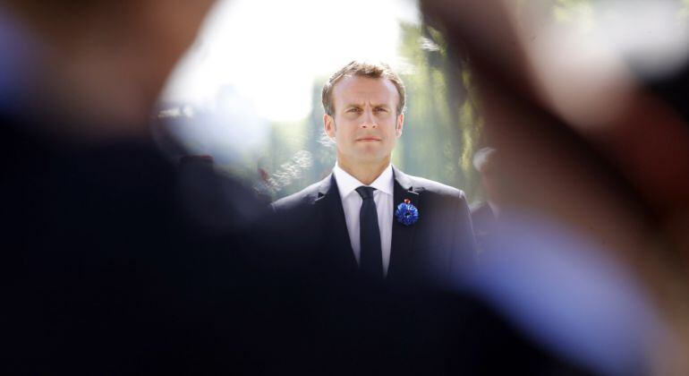 El presidente francés, Emmanuel Macron.