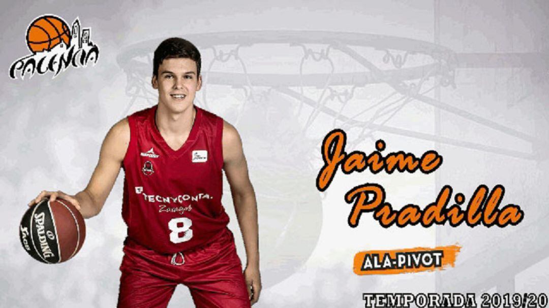 Jaime Pradilla, cedido del Zaragoza a Palencia Baloncesto para la próxima temporada