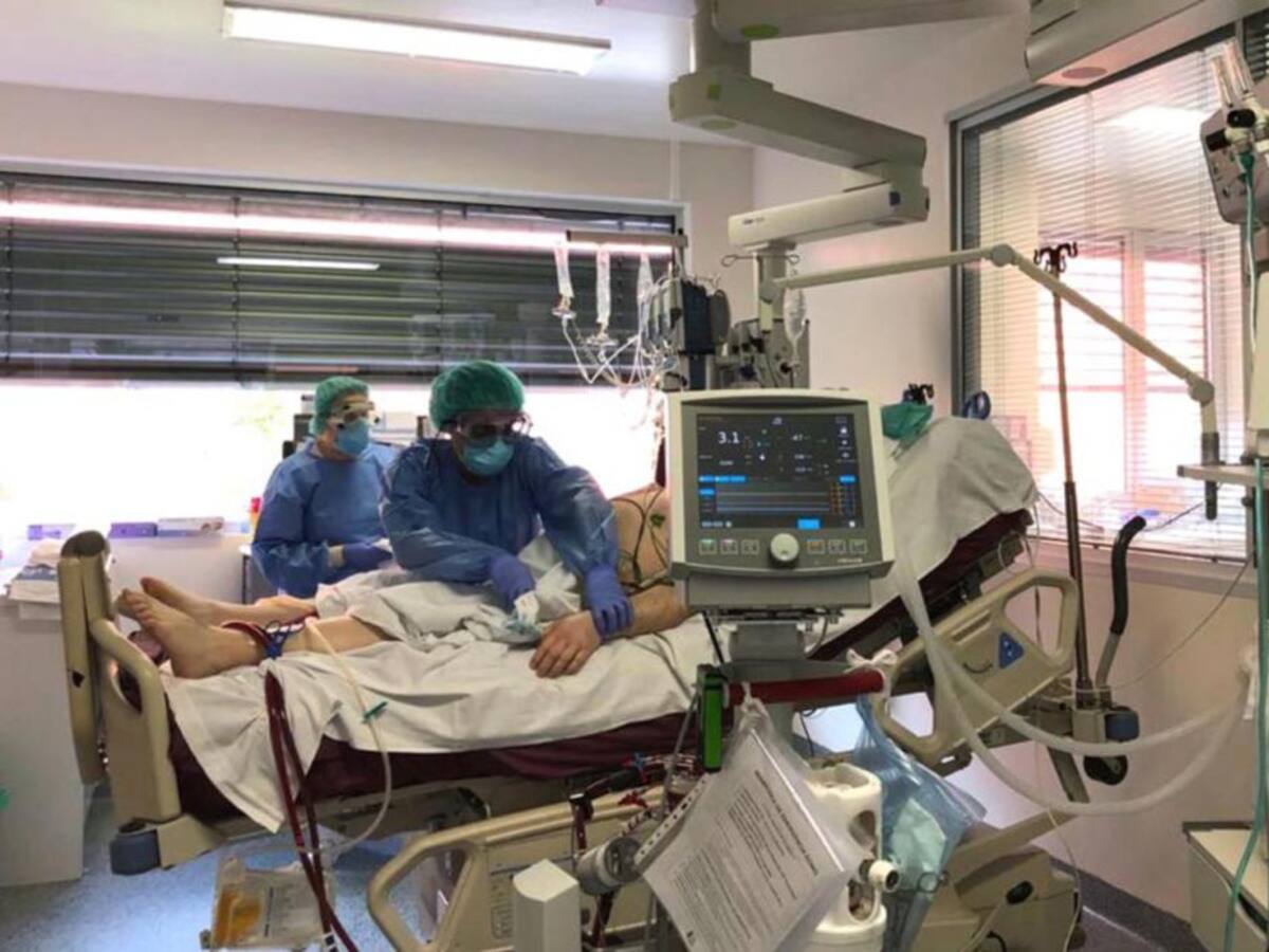 La situación de las UCI en Valladolid, en niveles de mediados de abril