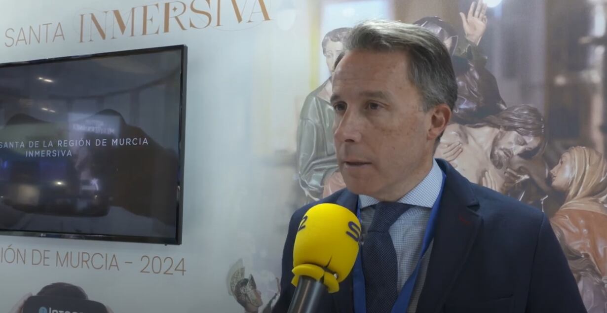 El alcalde de Lorca Fulgencio Gil en Fitur 2024