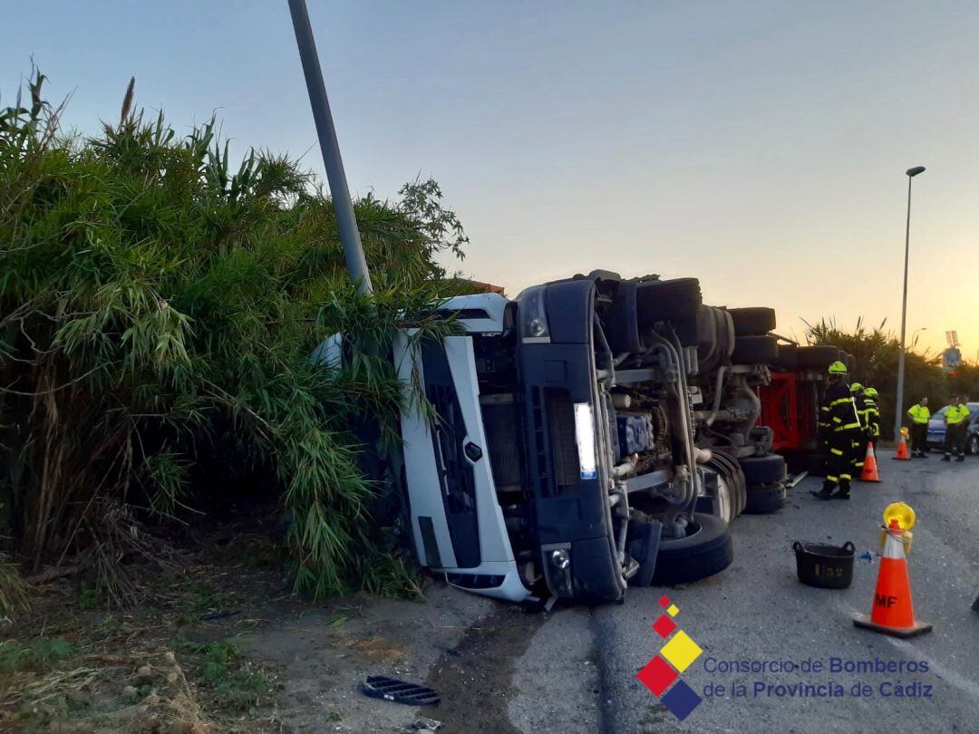 Imágenes del suceso.