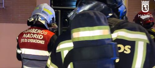 Imagen cedida por el cuerpo de Emergencias Madrid 112
