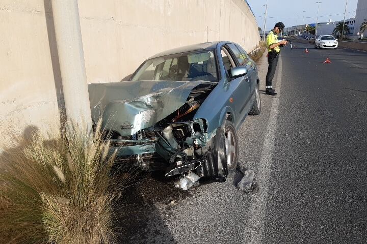 Accidente en el Cabezo Cortado, Murcia en una foto de archivo / 112 Región de Murcia