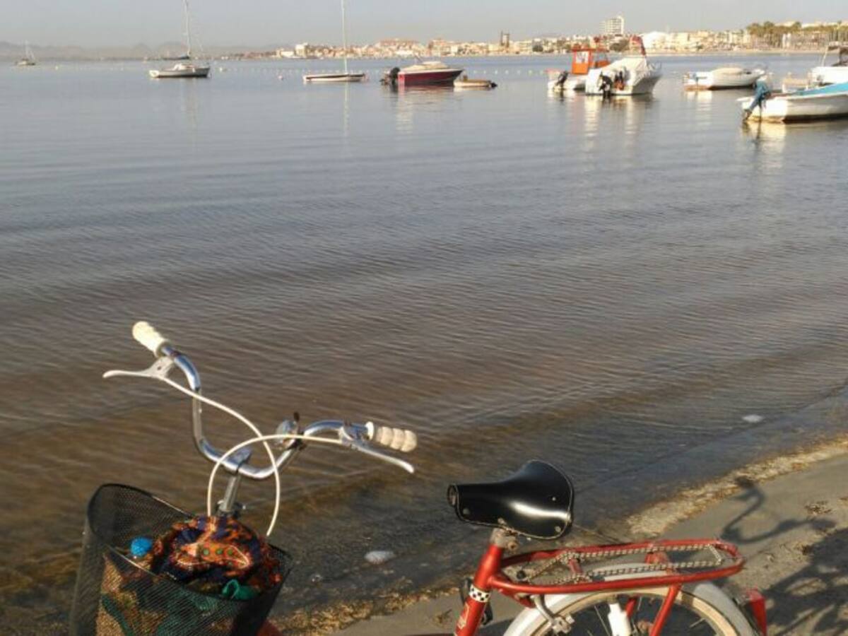 Las aguas del Mar Menor continúan siendo aptas para el baño, según Salud Pública
