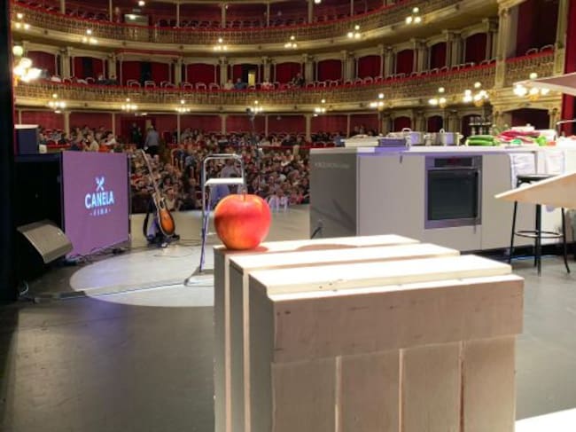 Cocina sana y saludable en el show cooking de la cadena SER.