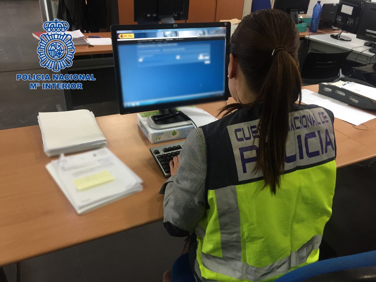 Foto de archivo de la Policía Nacional