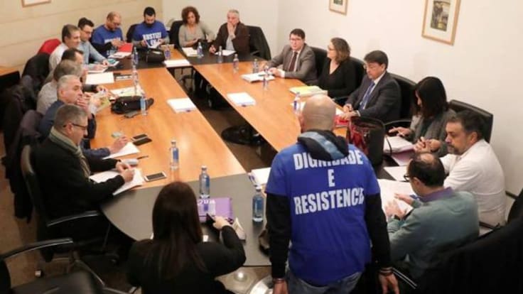 Pablo Valeiras (Alternativas na Xustiza-CUT) califica de sentencia de muerte la decisión adoptada por la Xunta